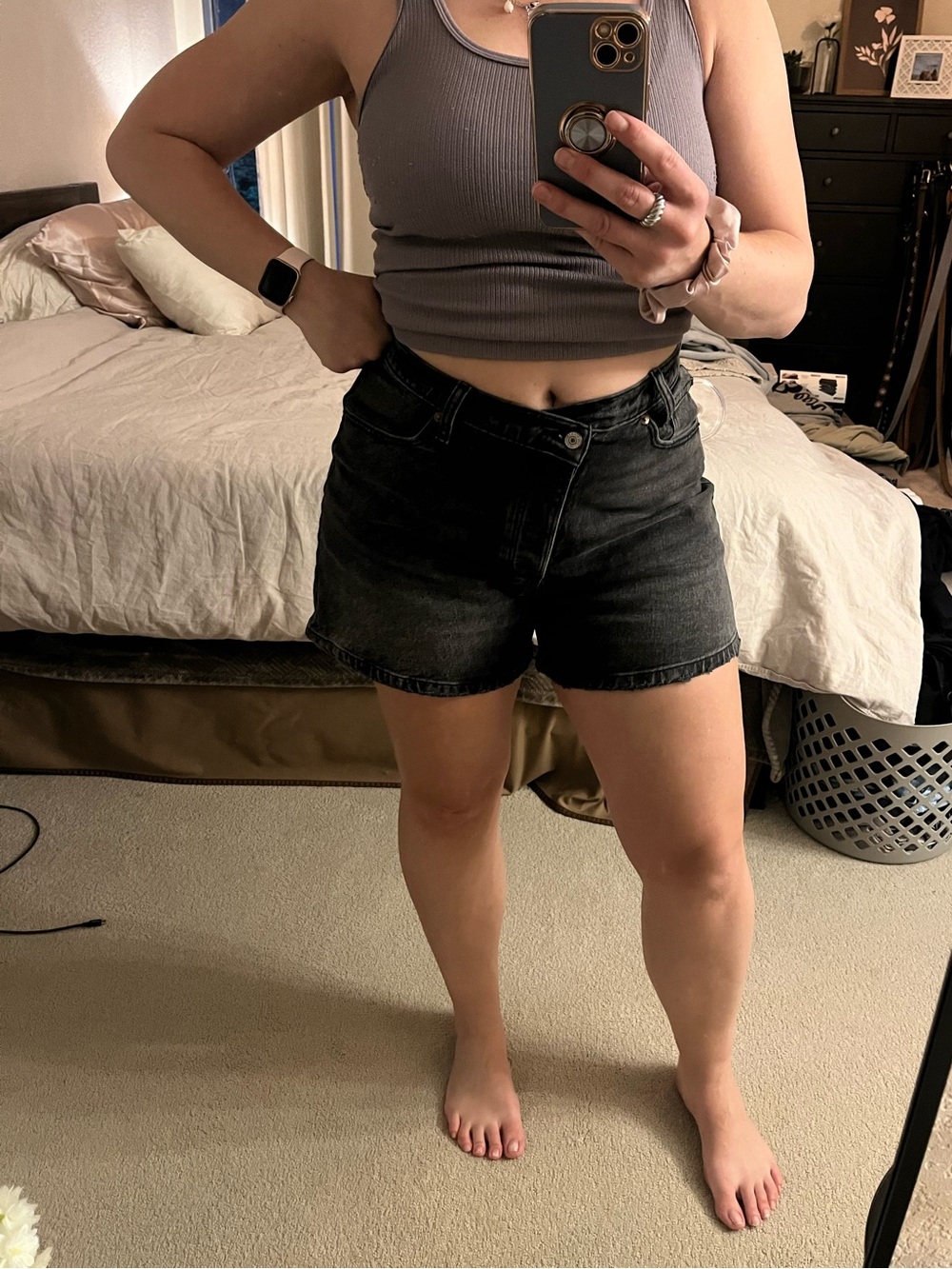 Abercrombie Dad Short high rise curve love